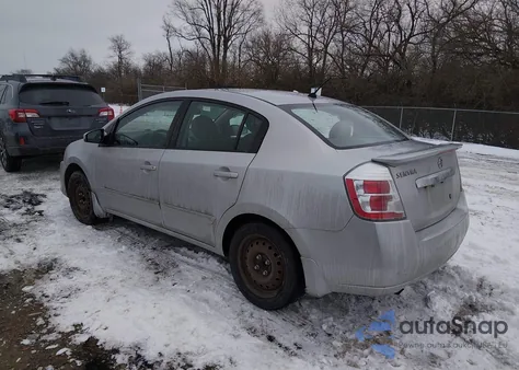 2012 Nissan Sentra 2.0 S из США, поврежденный, VIN 3N1AB6AP2CL612014